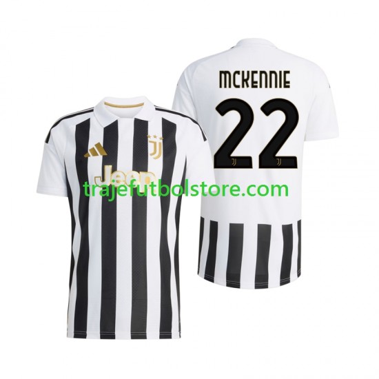 Camiseta 1ª Juventus Weston McKennie 22 Hombre 2026-2027 Manga Corta
