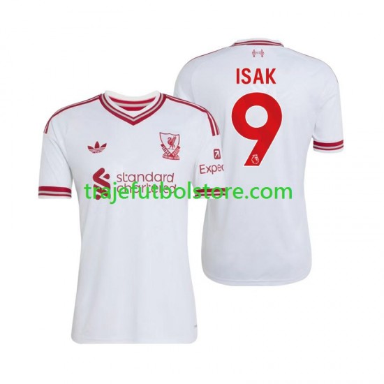 Camiseta 2ª Liverpool Alexander Isak 9 Hombre 2026-2027 Manga Corta