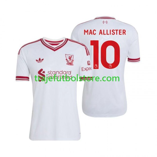 Camiseta 2ª Liverpool Alexis Mac Allister 10 Hombre 2026-2027 Manga Corta