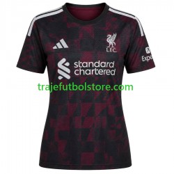Camiseta 3ª Liverpool Mujer 2026-2027 Manga Corta Camiseta 3ª Liverpool Mujer 2026-2027 Manga Corta