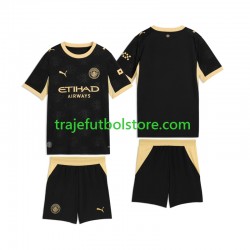 Camiseta 2ª Manchester City Niño 2026-2027 Manga Corta