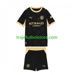 Camiseta 2ª Manchester City Niño 2026-2027 Manga Corta