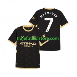 Camiseta 2ª Manchester City Omar Marmoush 7 Hombre 2026-2027 Manga Corta