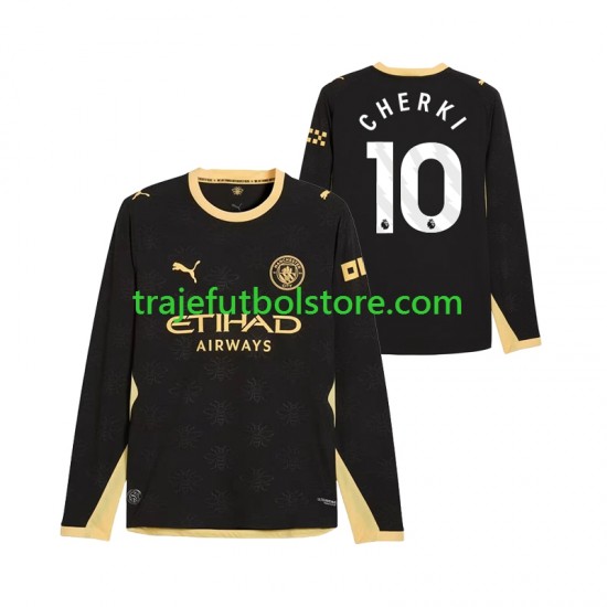 Camiseta 2ª Manchester City Rayan Cherki 10 Hombre 2026-2027 ML