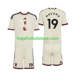 Camiseta 3ª Manchester United Bryan Mbeumo 19 Niño 2026-2027 Manga Corta Camiseta 3ª Manchester United Bryan Mbeumo 19 Niño 2026-2027 Manga Corta