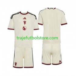 Camiseta 3ª Manchester United Niño 2026-2027 Manga Corta