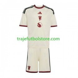 Camiseta 3ª Manchester United Niño 2026-2027 Manga Corta