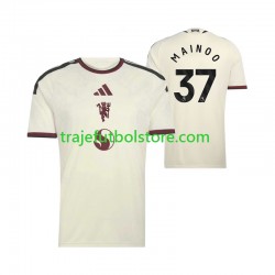 Camiseta 3ª Manchester United Kobbie Mainoo 37 Hombre 2026-2027 Manga Corta Camiseta 3ª Manchester United Kobbie Mainoo 37 Hombre 2026-2027 Manga Corta