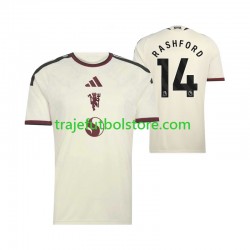 Camiseta 3ª Manchester United Marcus Rashford 14 Hombre 2026-2027 Manga Corta Camiseta 3ª Manchester United Marcus Rashford 14 Hombre 2026-2027 Manga Corta