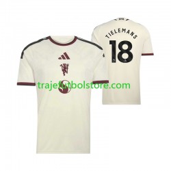 Camiseta 3ª Manchester United Youri Tielemans 18 Hombre 2026-2027 Manga Corta Camiseta 3ª Manchester United Youri Tielemans 18 Hombre 2026-2027 Manga Corta