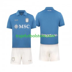 Camiseta 1ª Napoli Niño 2026-2027 Manga Corta Camiseta 1ª Napoli Niño 2026-2027 Manga Corta