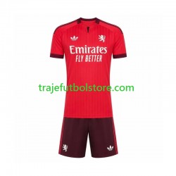 Camiseta 1ª Olympique de Lyon Niño 2026-2027 Manga Corta