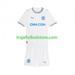 Camiseta 1ª Olympique de Marsella Niño 2026-2027 Manga Corta