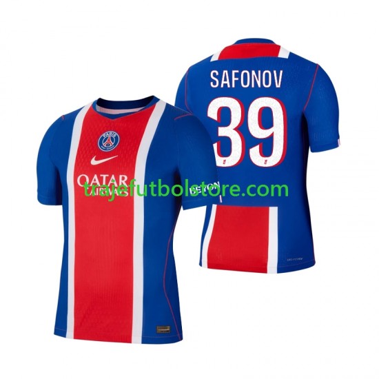 Camiseta 1ª Paris Saint-Germain Matvey Safonov 39 Hombre 2026-2027 Manga Corta