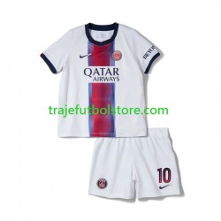 Camiseta 2ª Paris Saint-Germain Neymar JR 10 Niño 2026-2027 Manga Corta