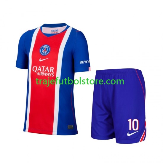 Camiseta 1ª Paris Saint-Germain Neymar JR 10 Niño 2026-2027 Manga Corta