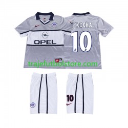 Camiseta 2ª Paris Saint-Germain OKOCHA 10 2000 2001 Retro Niño Manga Corta Camiseta 2ª Paris Saint-Germain OKOCHA 10 2000 2001 Retro Niño Manga Corta