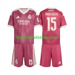 Camiseta 3ª Real Madrid Arda Guler 15 Niño 2026-2027 Manga Corta Camiseta 3ª Real Madrid Arda Guler 15 Niño 2026-2027 Manga Corta