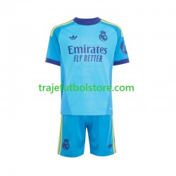 Camiseta 2ª Real Madrid Portero Niño 2026-2027 Manga Corta