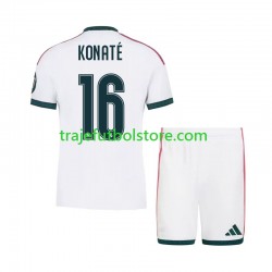 Camiseta 1ª Real Madrid Ibrahima Konate 16 Niño 2026-2027 Manga Corta