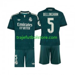 Camiseta 2ª Real Madrid Jude Bellingham 5 Niño 2026-2027 Manga Corta