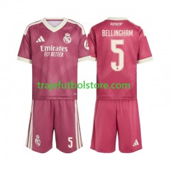 Camiseta 3ª Real Madrid Jude Bellingham 5 Niño 2026-2027 Manga Corta Camiseta 3ª Real Madrid Jude Bellingham 5 Niño 2026-2027 Manga Corta