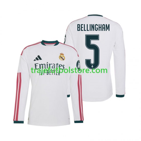 Camiseta 1ª Real Madrid Jude Bellingham 5 Hombre 2026-2027 ML