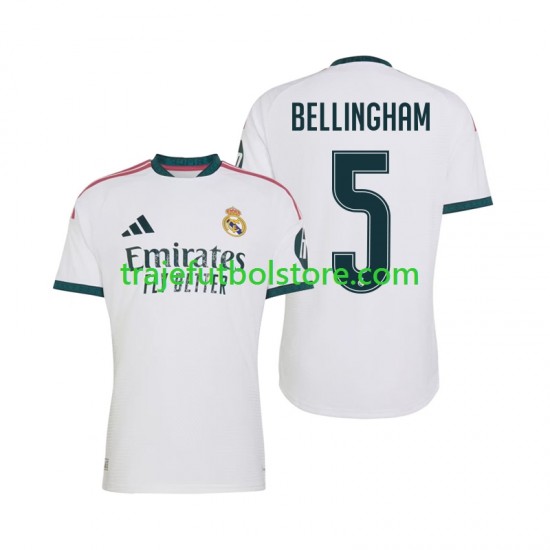 Camiseta 1ª Real Madrid Jude Bellingham 5 Hombre 2026-2027 Manga Corta