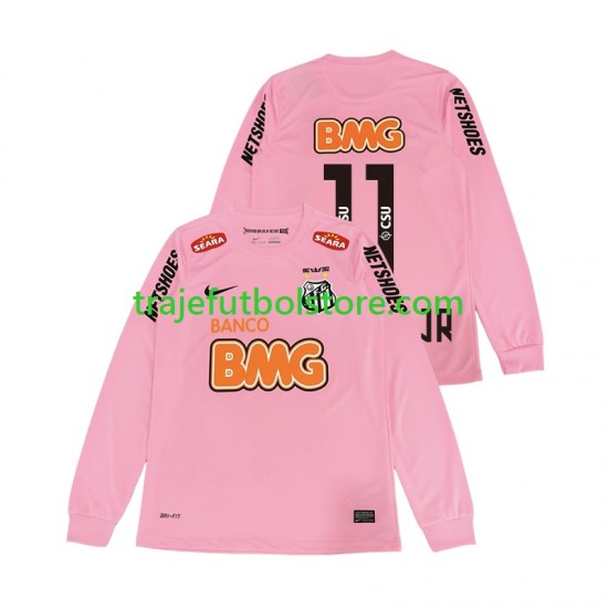 Camiseta 4ª Santos Neymar JR 11 2012 2013 Retro Hombre ML