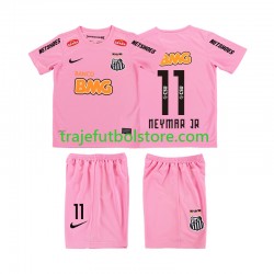 Camiseta 4ª Santos Neymar JR 11 2012 2013 Retro Niño Manga Corta Camiseta 4ª Santos Neymar JR 11 2012 2013 Retro Niño Manga Corta
