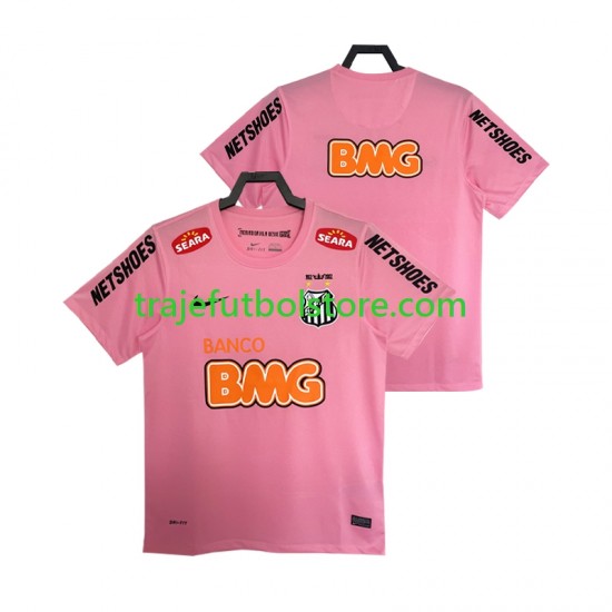 Camiseta 4ª Santos 2012 2013 Retro Hombre Manga Corta
