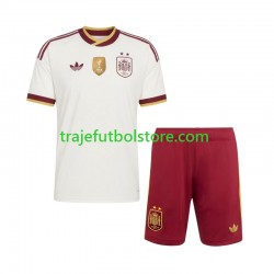 Camiseta 2ª España 2-star Niño 2026-2027 Manga Corta