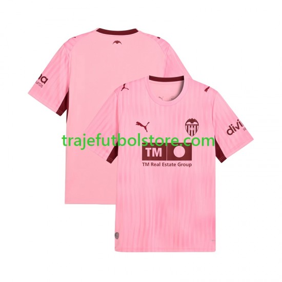 Camiseta 3ª Valencia CF Hombre 2026-2027 Manga Corta
