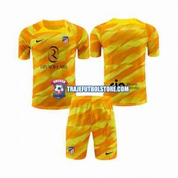 Camiseta Atlético Madrid Orangecolor Portero Niño 2023-2024 Manga Corta