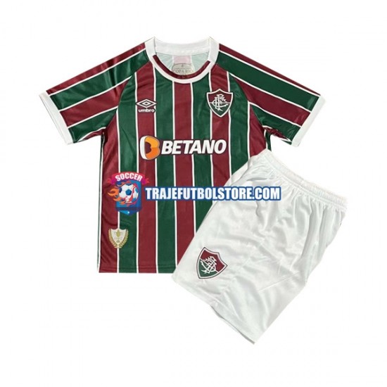 Camiseta 1ª Fluminense Niño 2023-2024 Manga Corta