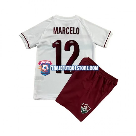 Camiseta 2ª Fluminense Marcelo 12 Niño 2023-2024 Manga Corta