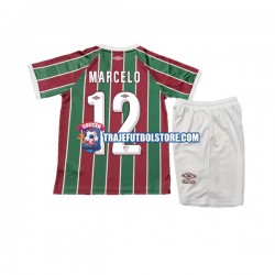 Camiseta 1ª Fluminense Marcelo 12 Niño 2023-2024 Manga Corta