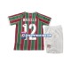Camiseta 1ª Fluminense Marcelo 12 Niño 2023-2024 Manga Corta