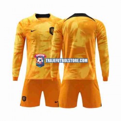 Camiseta 1ª Países Bajos Niño Copa Mundial 2022 ML