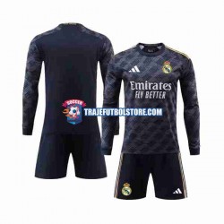 Camiseta 2ª Real Madrid Niño 2023-2024 ML