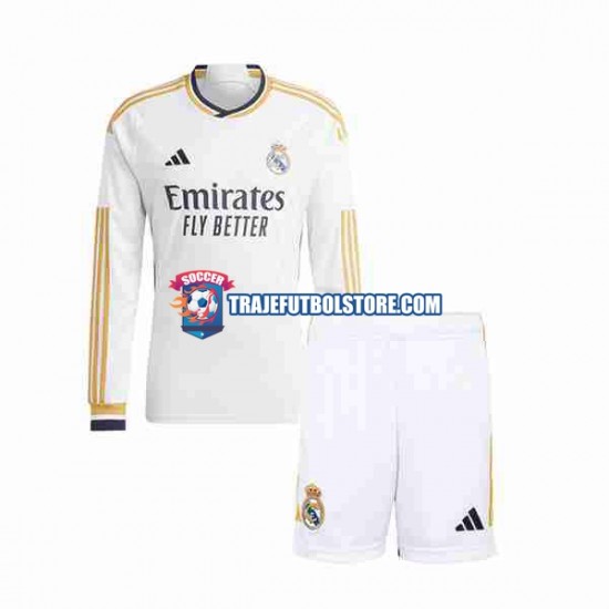 Camiseta 1ª Real Madrid Niño 2023-2024 ML