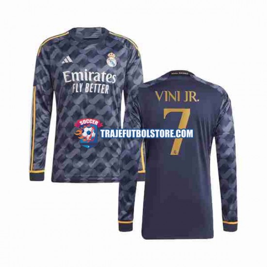 Camiseta 2ª Real Madrid Vini Jr 7 Hombre 2023-2024 ML