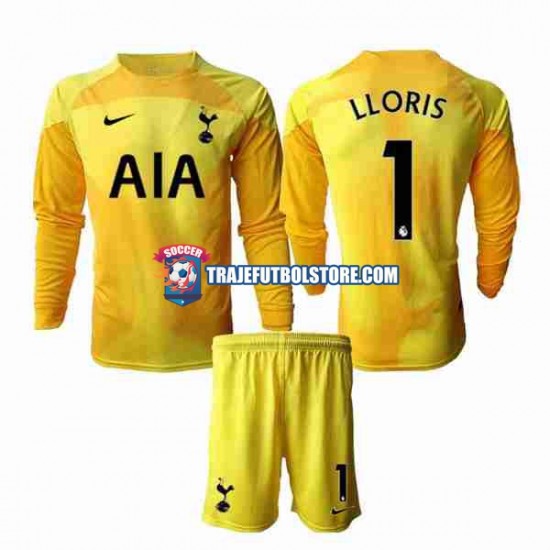 Camiseta 1ª Tottenham Hotspur Hugo Lloris 1 Portero Niño 2022-2023 ML