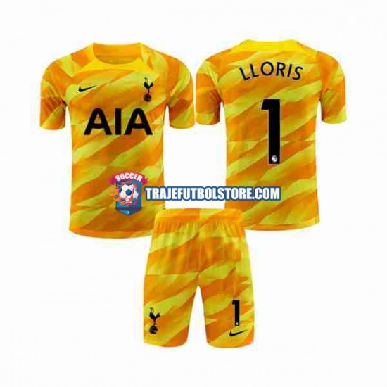 Camiseta 2ª Tottenham Hotspur Hugo Orangecolor Portero Niño 2023-2024 Manga Corta