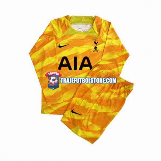 Camiseta 2ª Tottenham Hotspur Orangecolor Portero Niño 2023-2024 ML