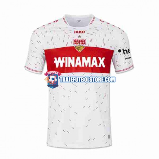 Camiseta 1ª VfB Stuttgart Hombre 2023-2024 Manga Corta