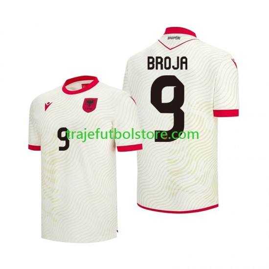 Camiseta 2ª Albania Armando Broja 9 Hombre Copa Mundial 2026 Manga Corta