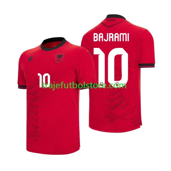 Camiseta 1ª Albania Nedim Bajrami 10 Hombre Copa Mundial 2026 Manga Corta