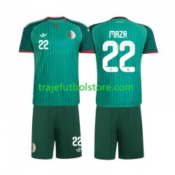 Camiseta 2ª Argelia Ibrahim Maza 22 Niño 2026 Manga Corta