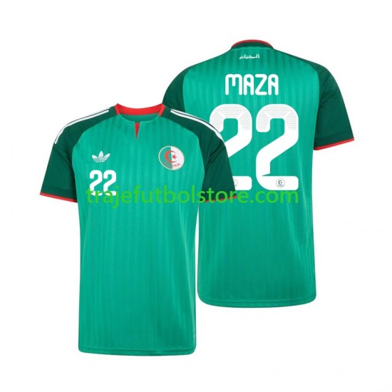 Camiseta 2ª Argelia Ibrahim Maza 22 Hombre 2026 Manga Corta